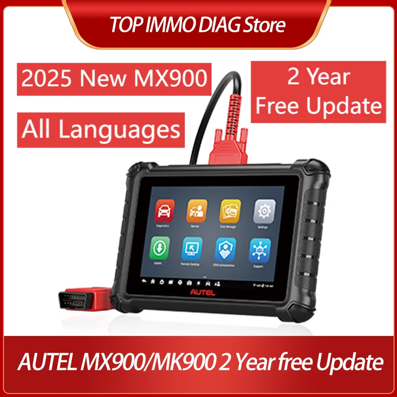 Autel MaxiCheck MX900 Bidirectional Diagnostic Tool PK MK900 DS900 MX808 MX808TS OTOFIX D1 Lite Diagnostic Scanner CAN-FD&DOIP