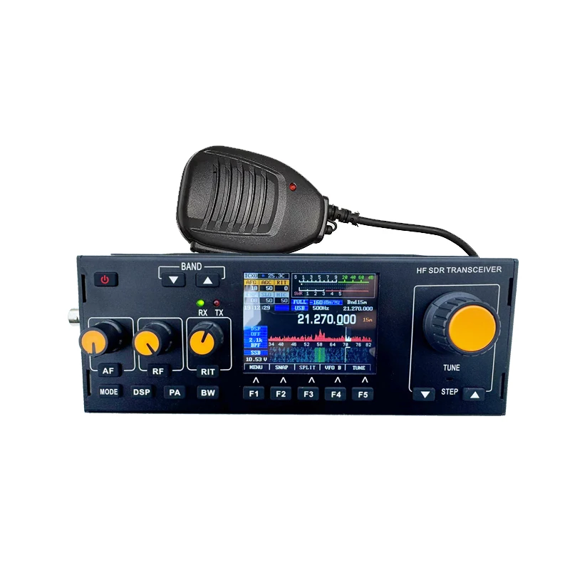 

Kanglong CB-15P HF SDR Transceiver 15W CB Radio 27MHz AM FM CW SSB FREE-DV RX 2MHZ-30MHZ TX ALL HAM HF BANDS Radio