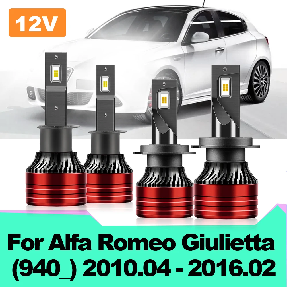 16000LM LED Headlight Super Bright 120W High H1 Low H7 Bulbs For Alfa Romeo Giulietta (940_) 2010.04 to 2011 2012 2013 2014 2015