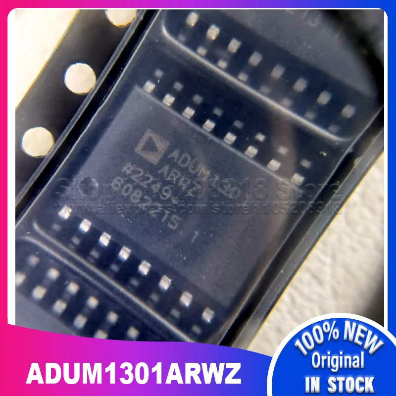 

10~50PCS/LOT ADUM1301 ADUM1301ARWZ ADUM1301ARWZ-RL ADUM1301ARW SOP16 100% New Spot stock