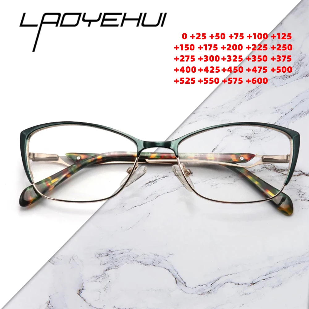 

Anti Blue Light Reading Glasses Woman Vintage Female Spectacle Luxury Eyewear Optical Eyeglasses Frames Customized Prescription