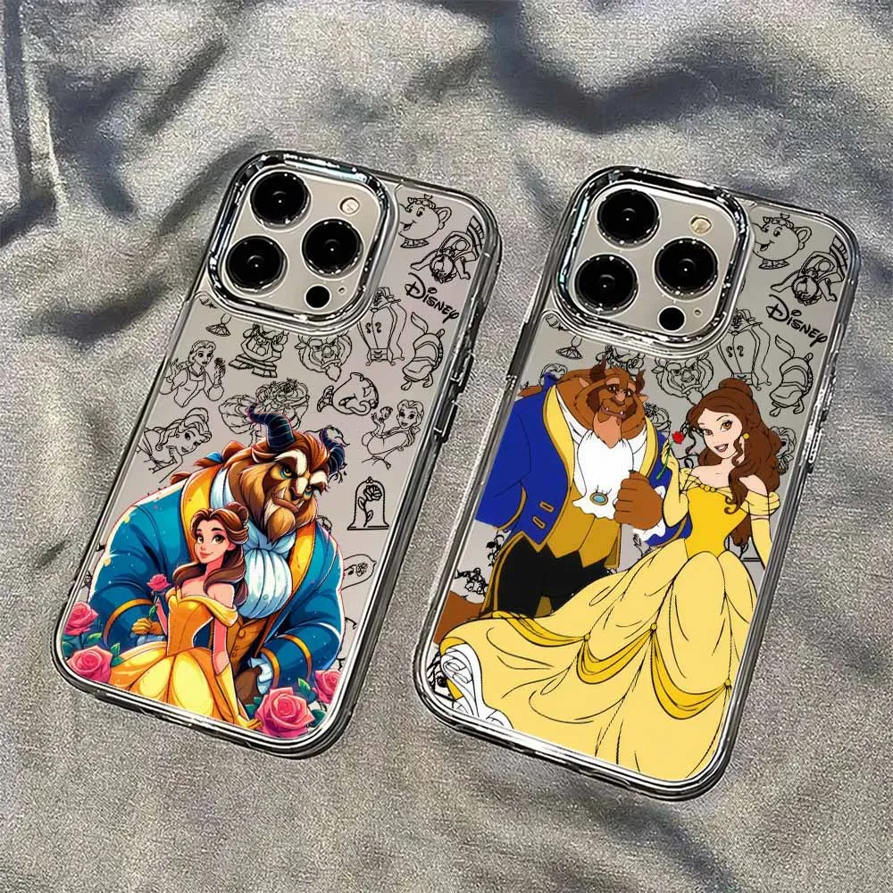 

Beauty and the Beast For POCO F6 F5 C75 C65 C61 X7 X6 X5 X4 X3 M6 M5S M4 M3 M2 Pro Plus Transparent Soft Phone Case