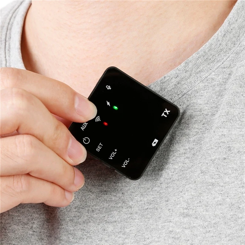 ميكروفون لاسلكي lvalier للتسجيل المباشر ، كاميرا Go Pro II ، مقابلة ، هاتف محمول ، كمبيوتر شخصي ، DSLR ، صوت ، خدمة G