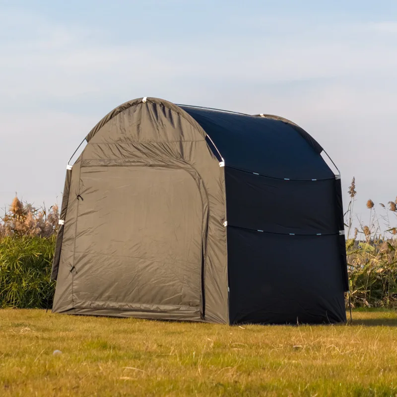 

Outdoor camping tent large space storage tent mountain bike camping equipment
