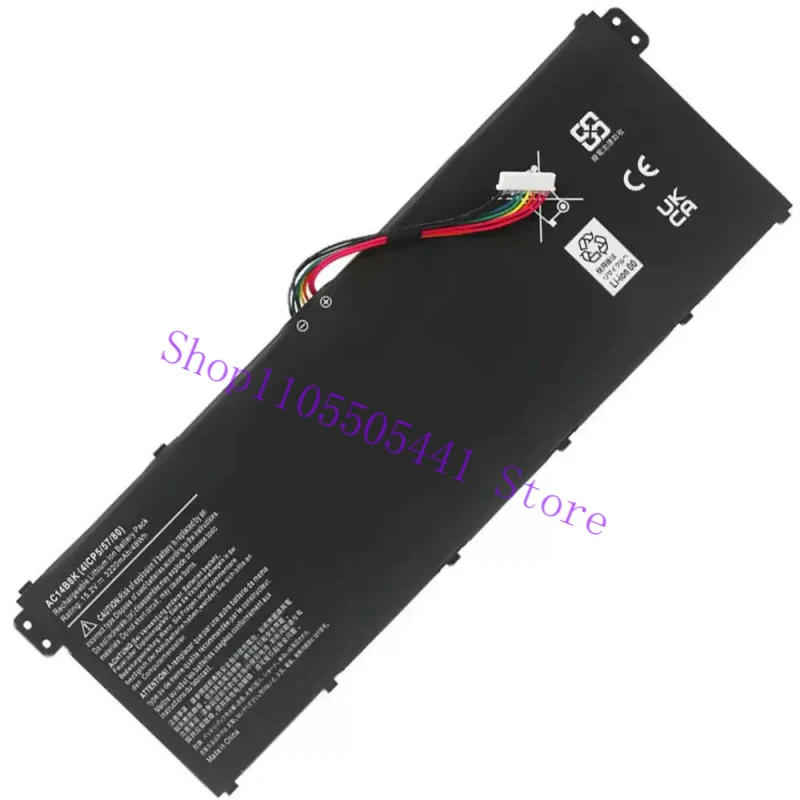 New Compatible AC14B8K B3K TMP236 P238 MS2392 N17C1 Laptop Battery for Acer