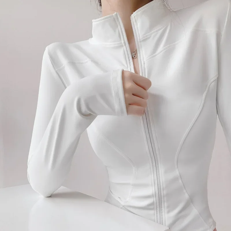 

Women's Yoga Sportswear Long Sleeve Quick Dry Fitness Outfit Running Set Pilates Training Top Sportswear Casual Outerwear