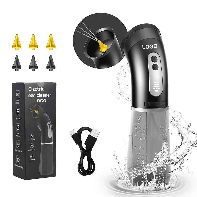 

Electric Ear Cleaner with Wastewater Tank 300mL Large Capacity 4 Adjustable Modes Safe & Hygienic Design OEM/ODM Customization