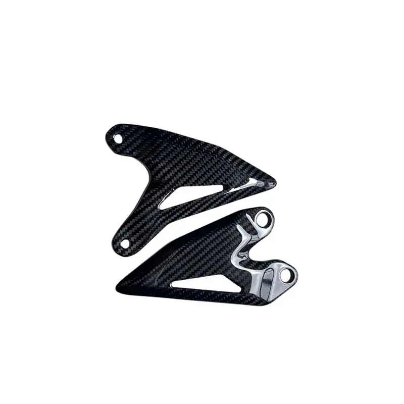 NEW HOT In Stock-Motorcycle Heel Guard For KAWASAKI NINJA500 Ninja 500 Z500 Ninja 400/Z400 Foot Peg Rearset Plate Protector