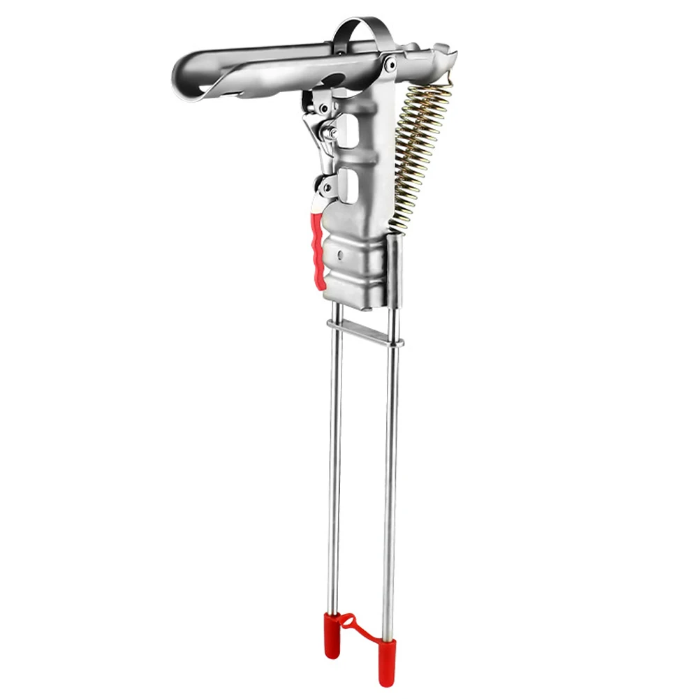 Fishing Pole Support Stand Stainless Steel Telescopic Spring Fish Pole Bracket High Sensitivity Fishing Tools