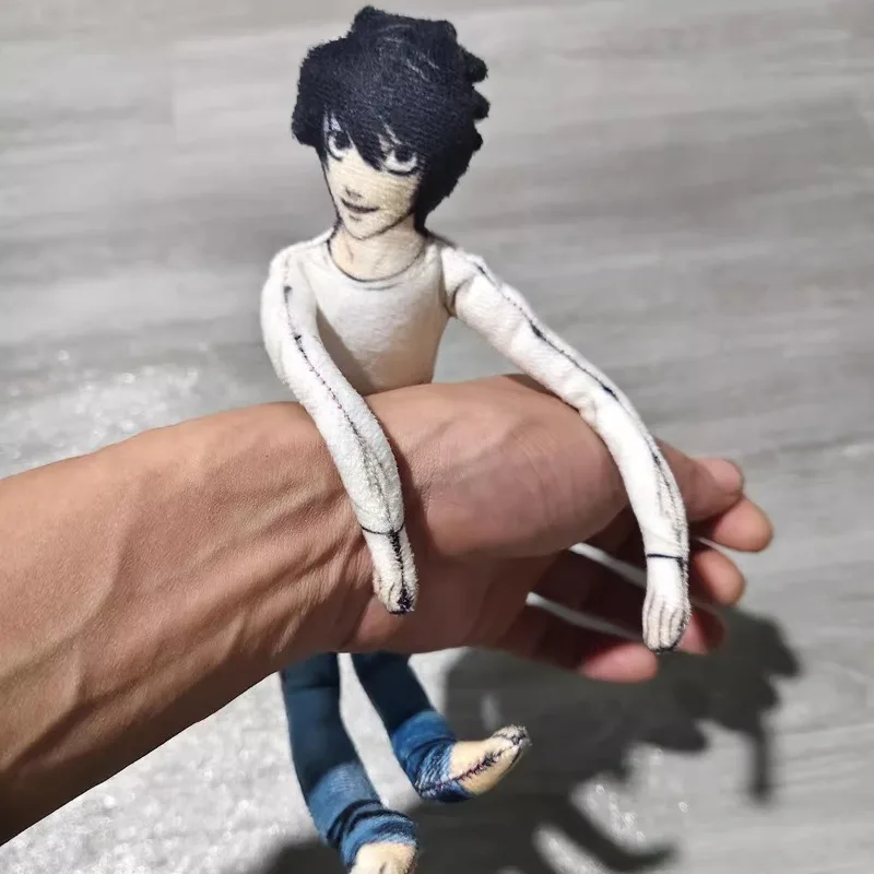 Anime death note lawliet cosplay plushdolls abstract set flexible halloween room decoration mascot soft props identity v cosplay