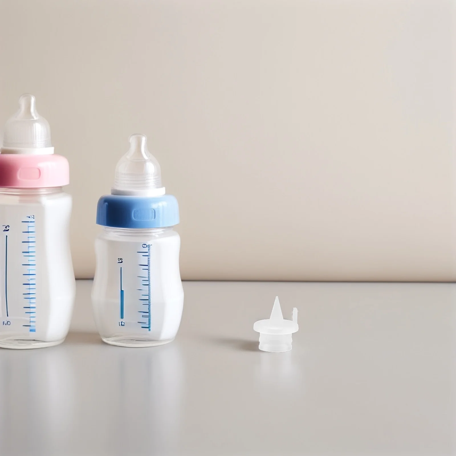 

10 pcs Valve Pump Breast Pump Duckbill Valet Valve Counterflow Duckbill for Manual Electric Replacement Frosted Transparent