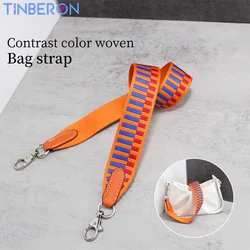 TINBERON-Correa de lona para bolso de hombro, correas de Jacquard de moda, accesorios para bolsos de mano