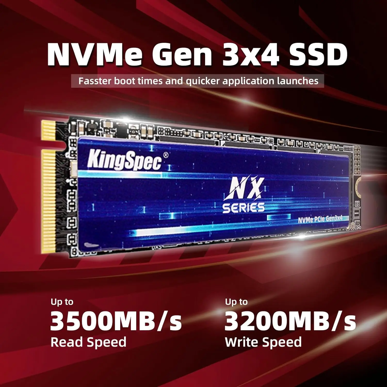 KingSpec SSD M2 NVME 512GB 256GB 1TB Ssd M.2 2280 PCIe 3,0 SSD Nmve M2 disco duro unidad interna de estado sólido para ordenador portátil