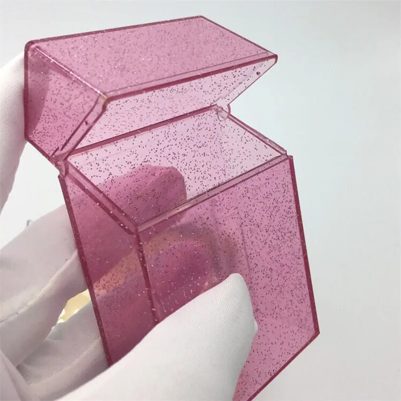 Snowflake Cigarette Case Moisture-proof And Pressure-proof Plastic Shiny Transparent Cigarette Case Ladies Gift NEW