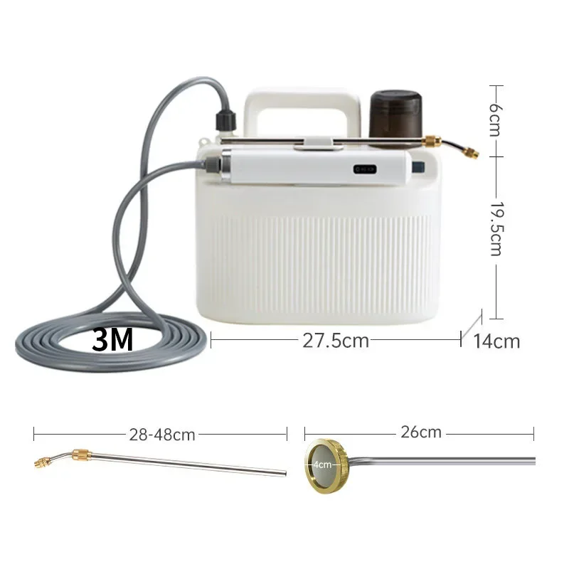 Backpack-Style Garden Electric Sprayer, Electric Tool for Pesticide Application/Watering Plants, Mini Mist Sprayer 2000mAh