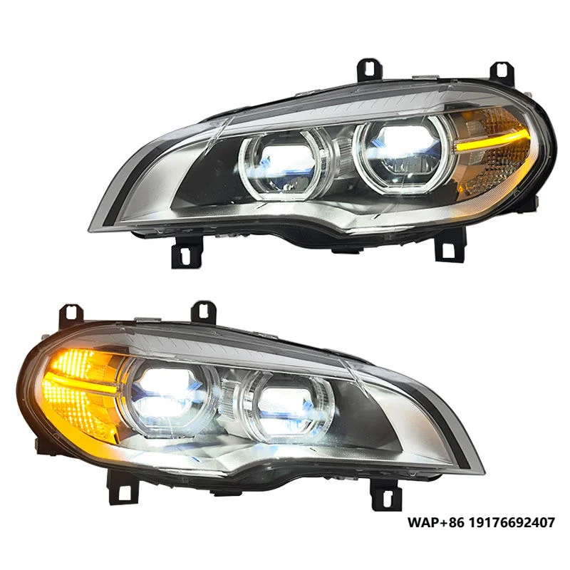

Practical Hot Sale Auto Car Lighting Headlights LED Car Headlamp Auto Parts Front Lights Lighting System forBMW X5 E70