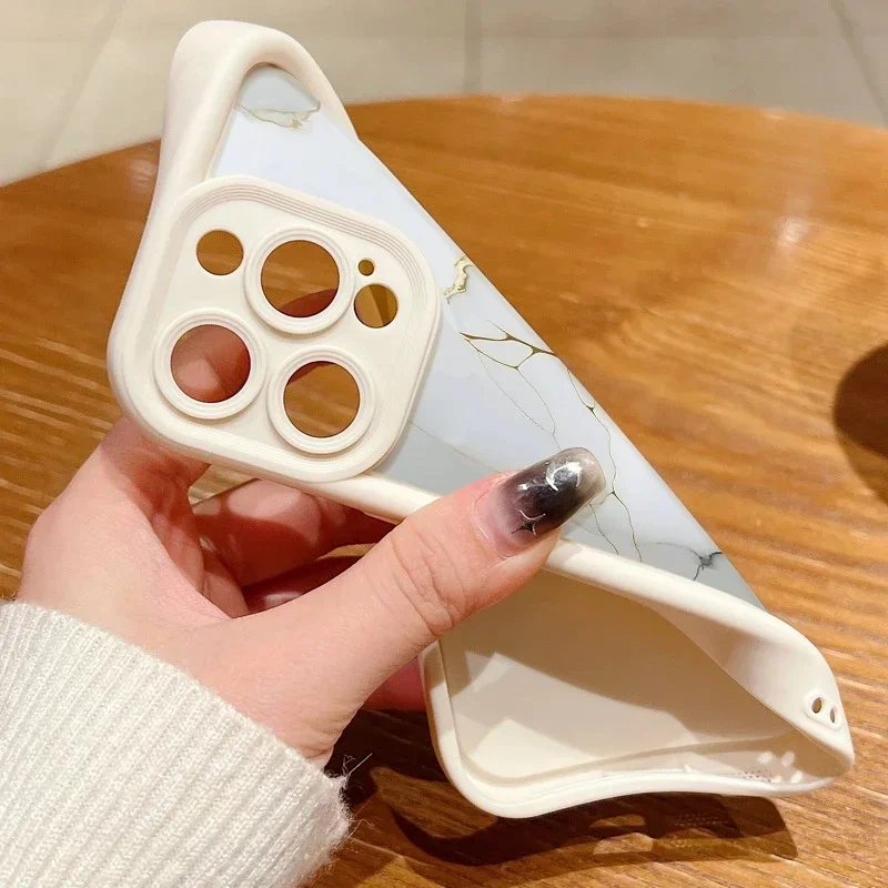 حافظة من الرخام الأبيض والأسود لهاتف OPPO Reno 13F 12F 11F 7 8 10 11 12 13 Pro 5G Reno 7 4G 5 6 Lite A79 A78 A58 A77 A57 A98 A38 #4