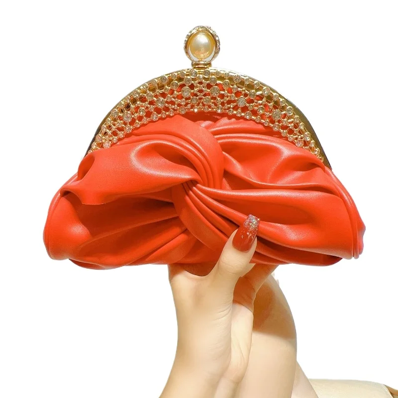 

Новый трансграничный высококачественный клатч знаменитостей, инкрустированный бриллиантами, маленькая сумочка, клатч на одно плечо, сумка-мессенджер для ужина