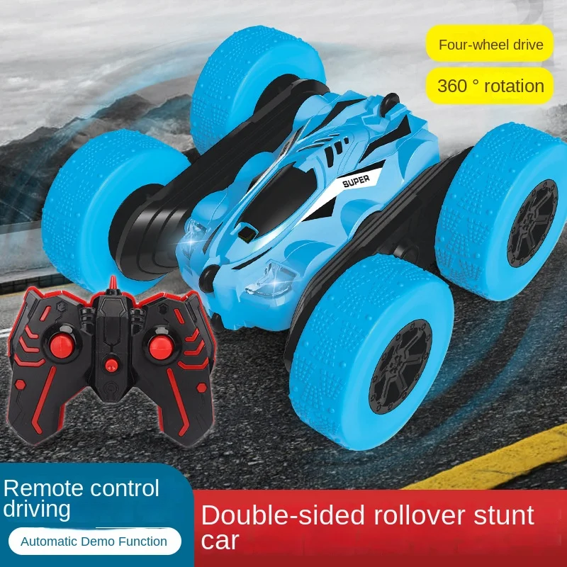 Dzieci RC Stunt Car Dwustronny Flip 2.4G Zdalnie sterowany 360 Deree Rotation Off Road Drift RC Car Prezenty dla dzieci Dorośli Chłopcy