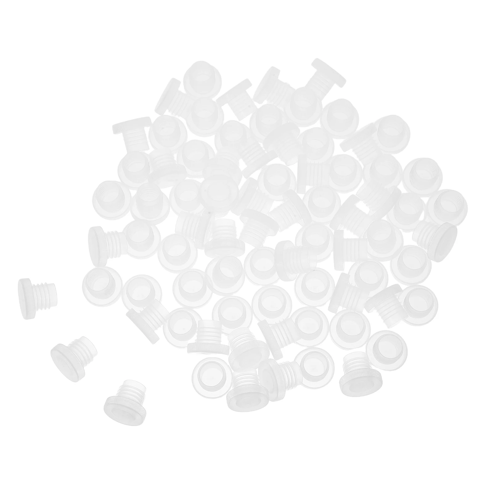 

Corks Clear Plastic Bottle Stoppers Caps for Glass Bottles Closure Closures End Replacement Pepper Shaker