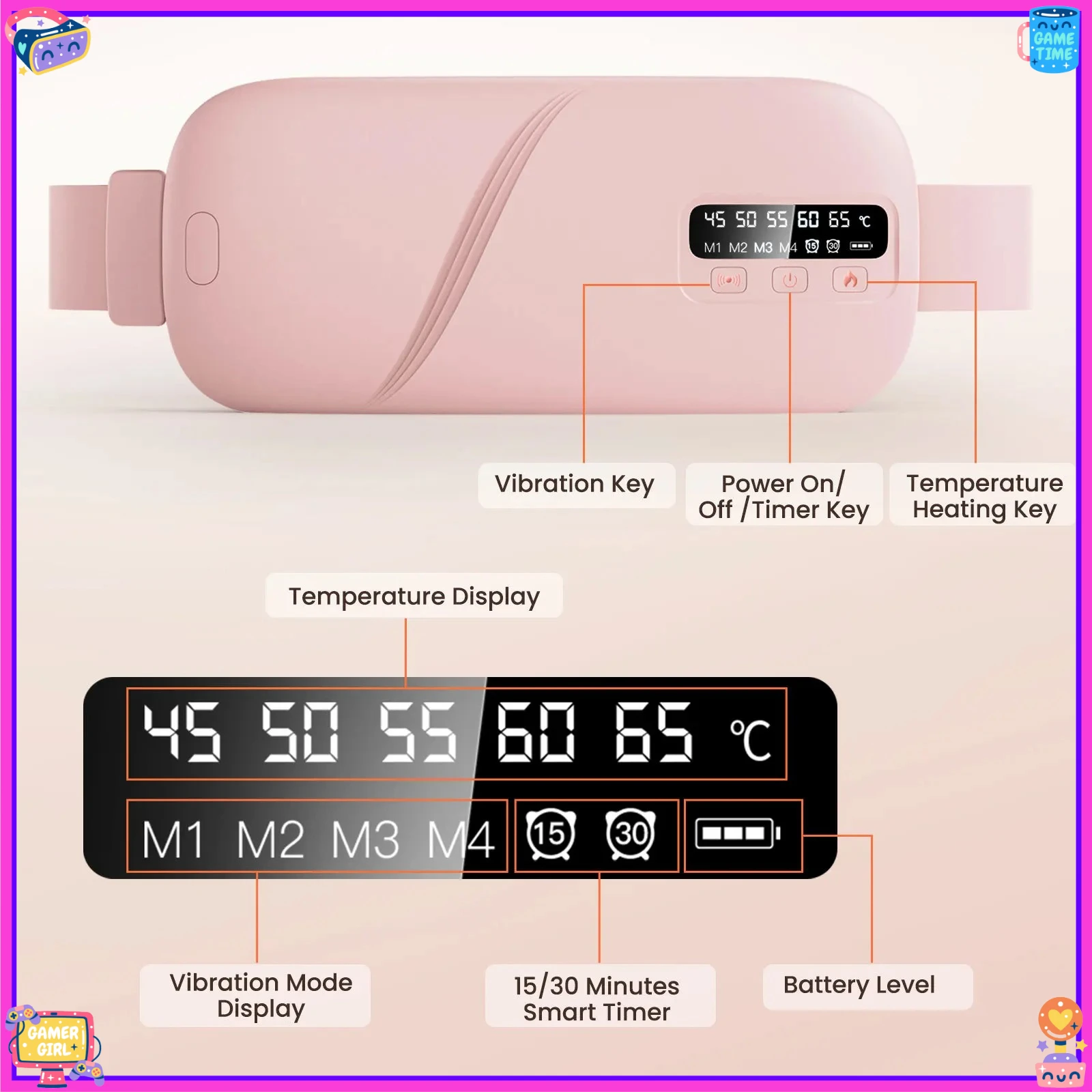 

ГОРЯЧАЯ РАСПРОДАЖА: Массажный пояс с подогревом для живота, вибромассажер с функцией горячего компресса, согревающий пояс для женщин