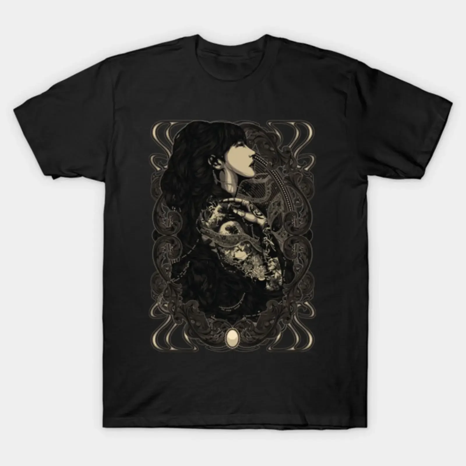 Let her be known as Lilith T Shirt vintage Washed Soft Breathable Comfortable Slightly graphic Stylish Casual fashion