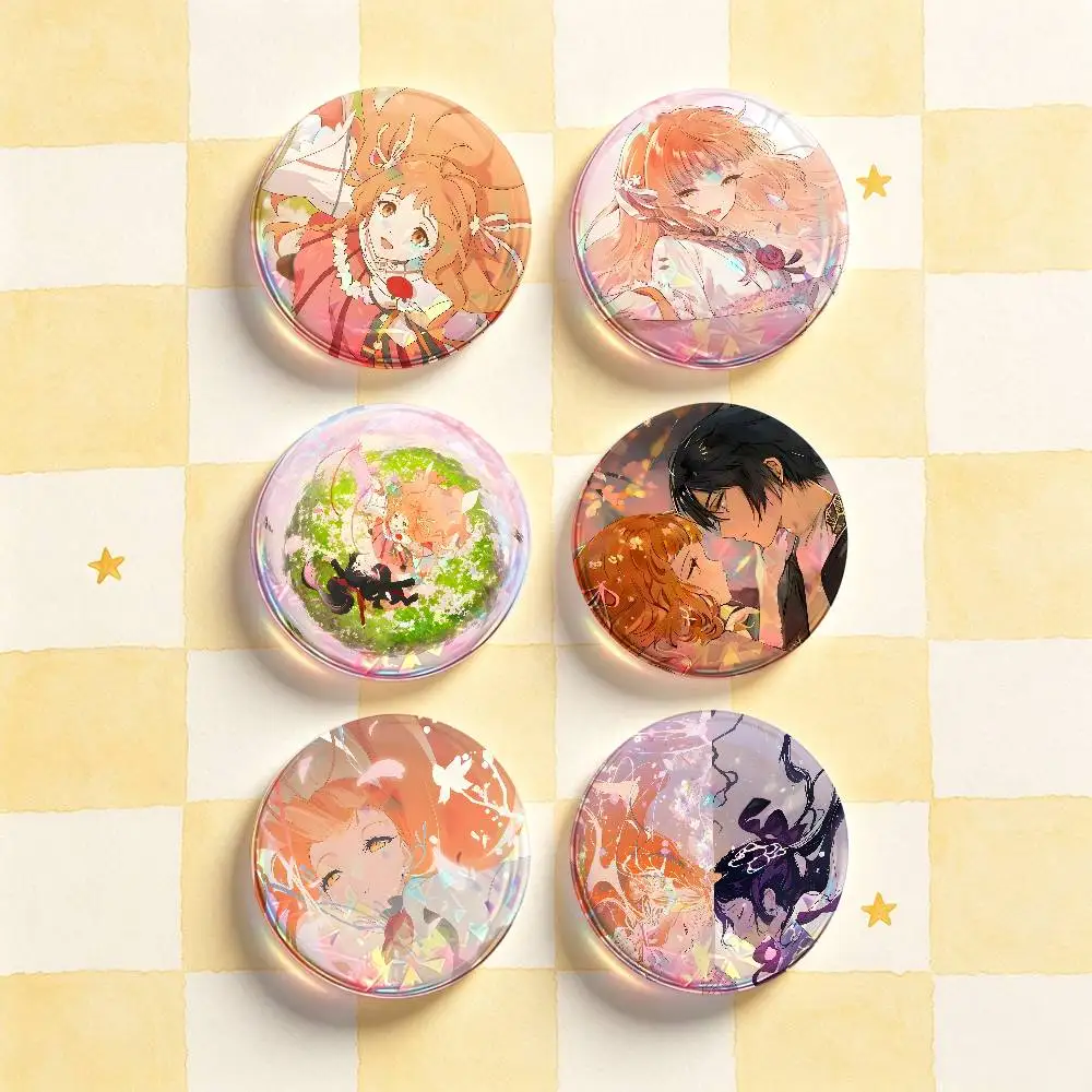 a-agents of the four seasons KayoHinagiku Badges 25 32 44 58 75 mm Round Customizable Wholesale Fan goods Self-made fan freebies