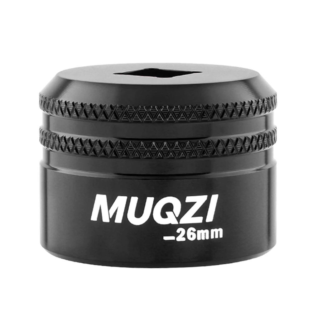 26/28/32mm Bike Fork Topcap Socket Aluminum Alloy Flat Socket Tool Bicycle Fork Topcap Socket for EPICON/X-FUSION Front Fork