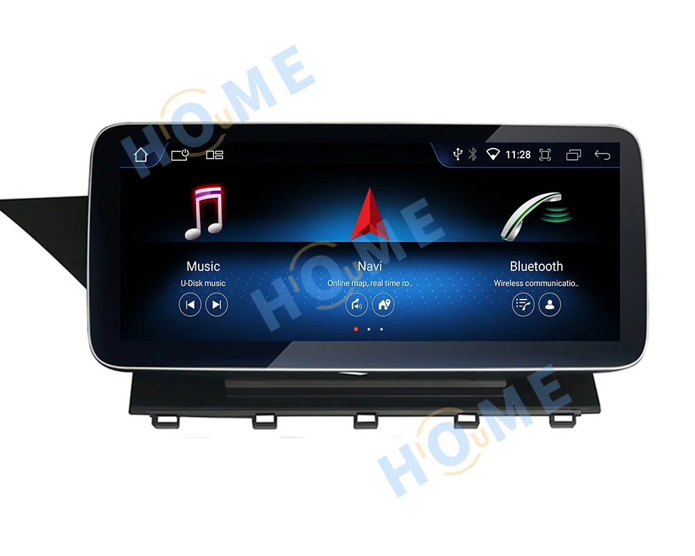 Car Video Player Factory Price Android AUTO Carplay For Mercedes Benz GLK X204 08 -15 GPS Navigation Bluetooth Multimedia Screen