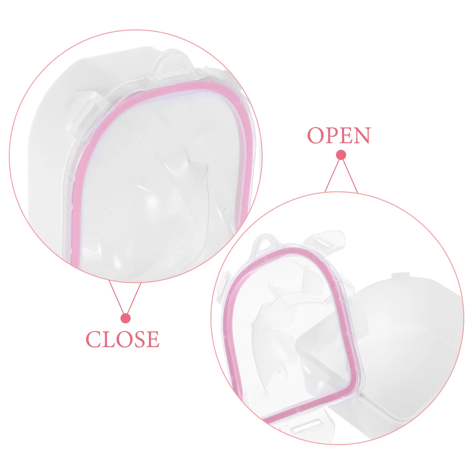 1 مجموعة مسمار تمرغ السلطانية مانيكير نقع قبالة سبا مسمار الفن مزيل صينية Soaker اليد الراحة البولندية العلاج مانيكير لوازم