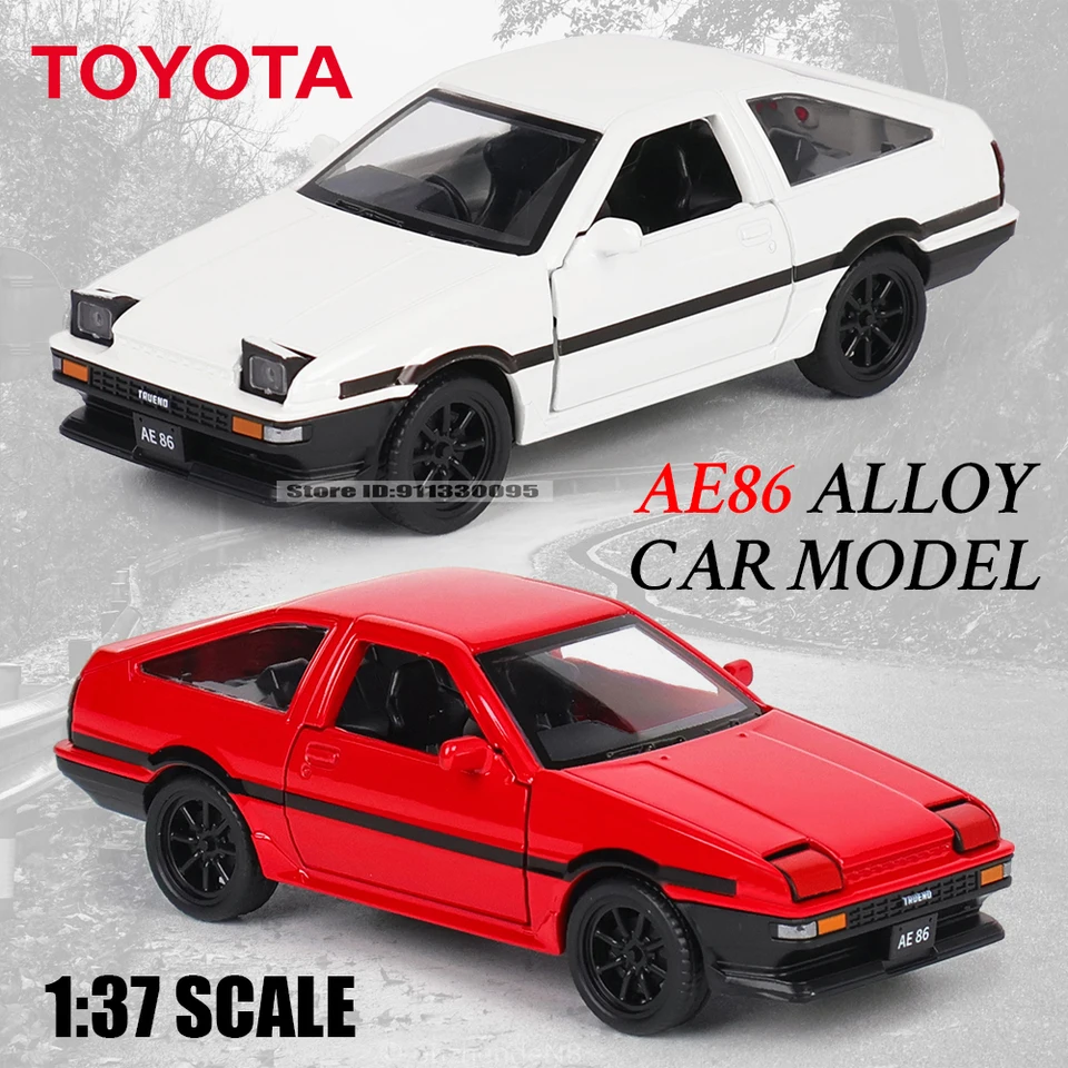 Msz ae86トヨタae86ハンギングモデル、絶妙な合金、クラシックカー