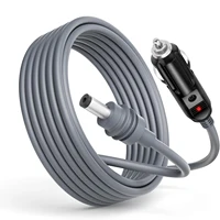 3M Starlink Mini Cable de alimentación CC encendedor de cigarrillos Starlink Mini Cable 12V-24V DC Cable de alimentación de coche para cable de alimentación de 18AWG para camiones