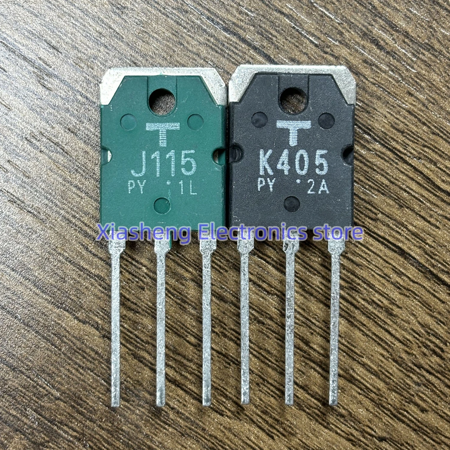 

New Original 1Pair 2SK405 K405 + 2SJ115 J115 TO-3P Audio Amplifier Transistor In Stock