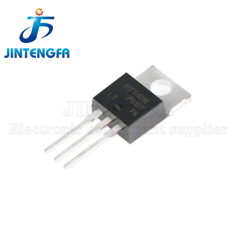 10PCS IRF640 IRF640N IRF640NPBF IRF640NSTRLPBF IRF640NS F640NS TO-263 18A 200V SMD DIP N-channel MOSFET