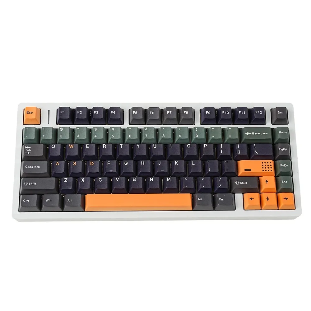 Russian Spanish French Germa UK Abnt2 Korean Japanese Arabic Keycap Mechanical Keyboard Cherry Profile PBT Keycaps 7U ISO Enter