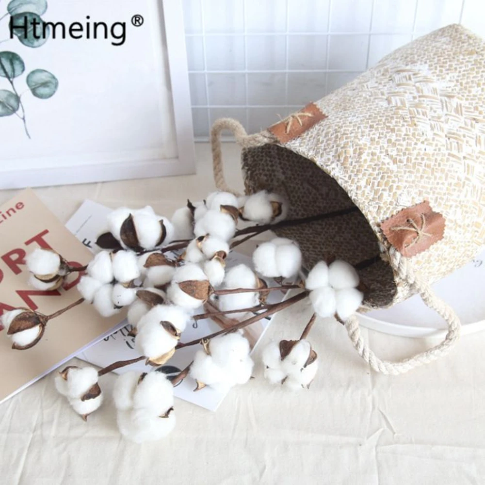 Künstliche Pflanzen aus natürlicher Baumwolle, Blumenzweige, Hochzeiten, Festivals, Partys, Blumengirlanden, Vasen, Esstische für Zuhause, Dekorationen – Detail 14