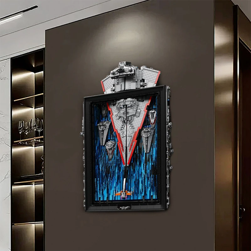 Nieuwe 99007 5964pcs MOC Idee Ruimteschip Bouwstenen Model Bricks Assembleren bouwpakket voor Volwassenen Kerst Speelgoed Geschenken