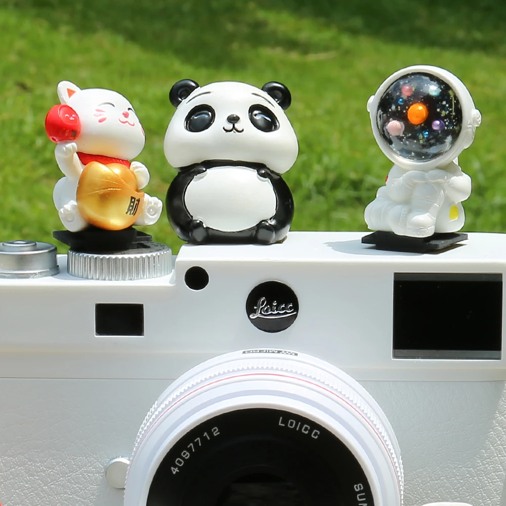 Camera Cartoon Hot Shoe Panda Series Protective Cover for SLR Camera Universal for Canon 200d Nikon Sony Fujifilm xt30xt4 5