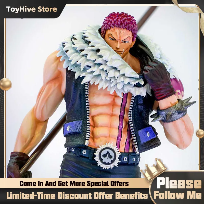 

В наличии! Горячая новинка: Статуэтка Джейт (Jt Statue) 44 см, фигурка аниме One Piece, Шарлотта Катакури, коллекционная модель GK, игрушка-украшение, подарок для фанатов аниме.