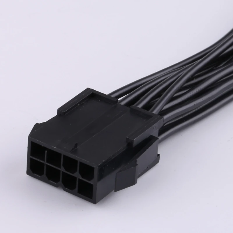 8pin Female To Dual 8pin Male 6+2pin Expansion Cable 8P To 6+2P 1 to 2 Splitter