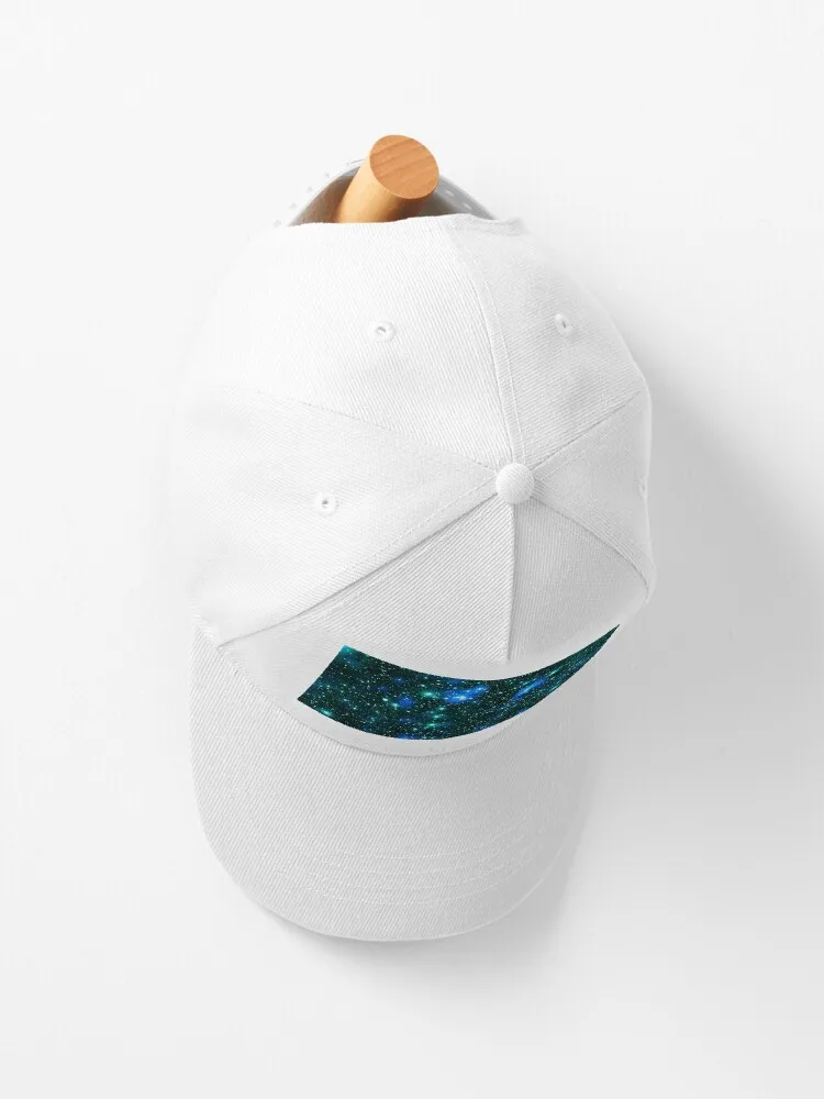 Dark Matter Blue Teal Cap For Men Women Summer Outdoor Sun Baseball Hats New Fashion Hat