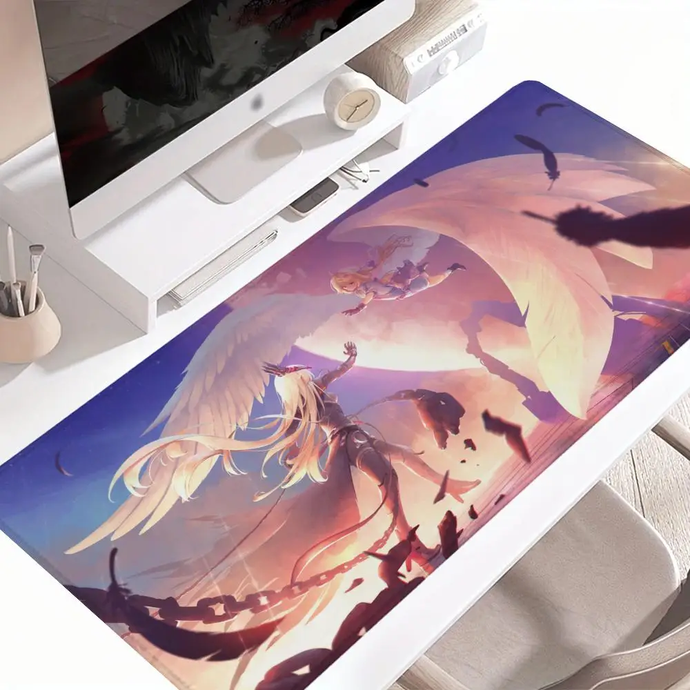 

Popular Fantasy Tower Mouse Pad XXL Large Mouse Pad Gaming Keyboard Pad Rubber Backing Mouse Pad Desktop Non-slip Protective Pad