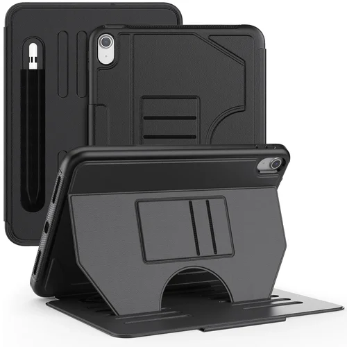 Imagen 1 del producto Funda de cuero de lujo para IPad Air Pro 13 11 M2 M4 10th 9 8 7 6 5 Th Air 5 4 2 Funda de negocios a prueba de golpes para tableta Funda con ranura para bolígrafo
