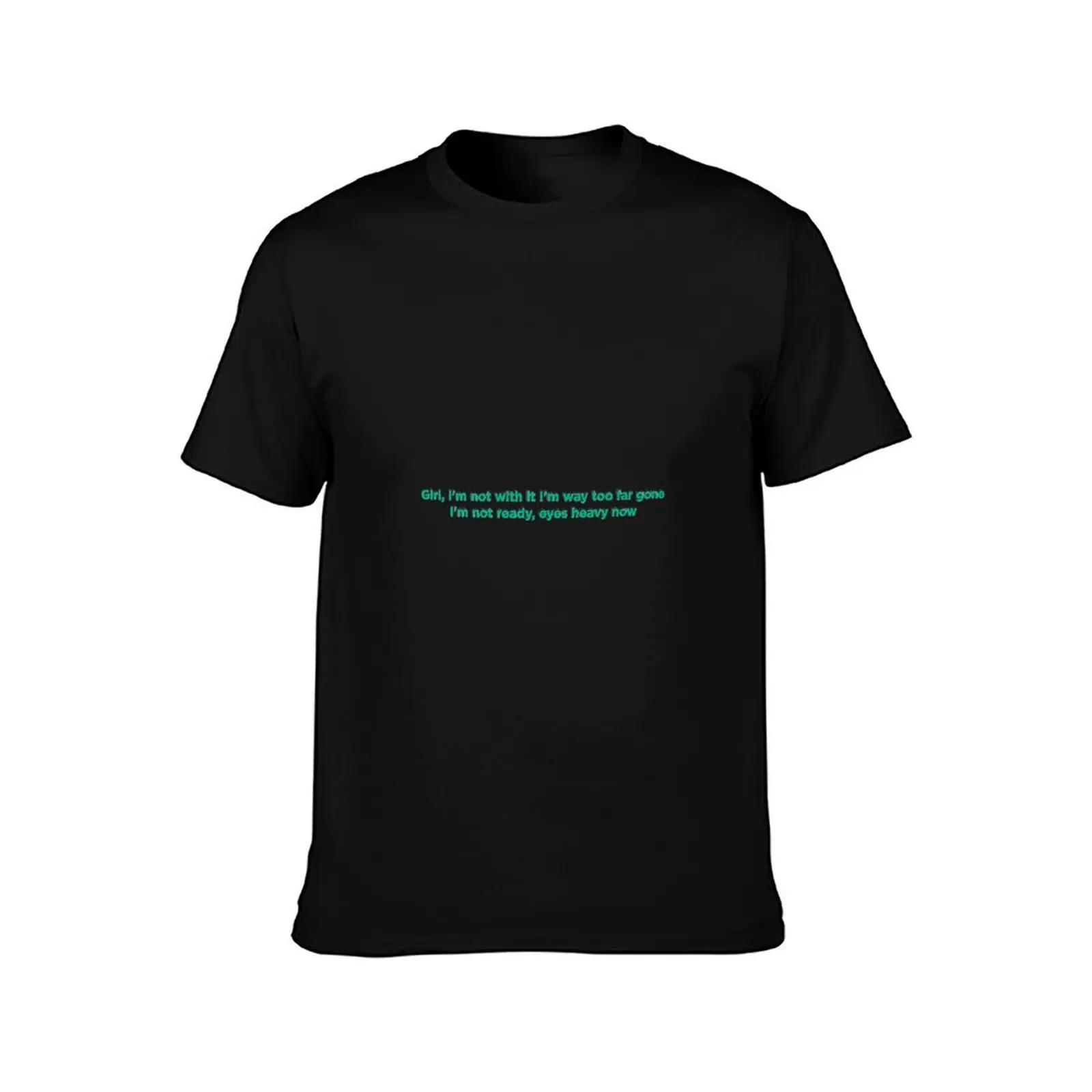 Chase Atlantic Lyrics Friends T-Shirt Plus Size Solid Color T-Shirt