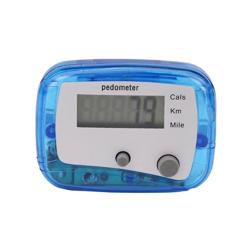 Walking Pedometer Pedometer Waterproof Multifunctional Sports Calorie Counting LCD Display