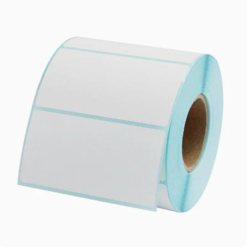 Imagem -02 - Etiqueta Adesiva 78 mm x 40 mm 800 Pcsroll Etiqueta Térmica Preço de Supermercado Etiqueta em Branco Impressão Direta à Prova d Água