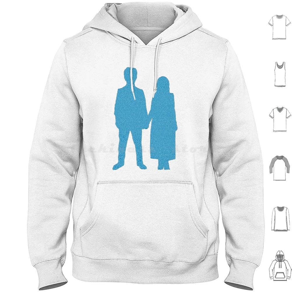 Songs Of Experience Lyric Silhouette Blue Hoodie Cotton Long Sleeve Music Album Cover Songs Songs Of Experience Soe Lyrics