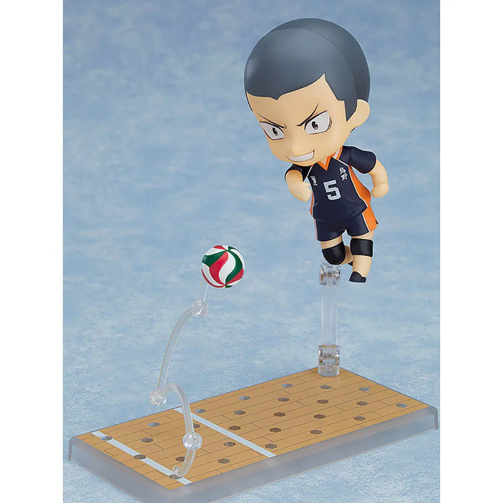 Bom Sorriso Original Nendoroid 945A Haikyuu!! Tanaka Ryuunosuke Gsc 10Cm Figura de ação brinquedos modelo colecionável