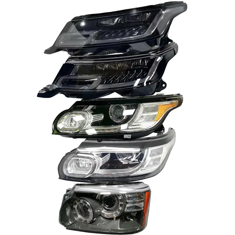 

Original LED Headlights for 2010-2024 for for Range Rover Sport 4 Eyes New Condition US Xenon HID Head Lamp
