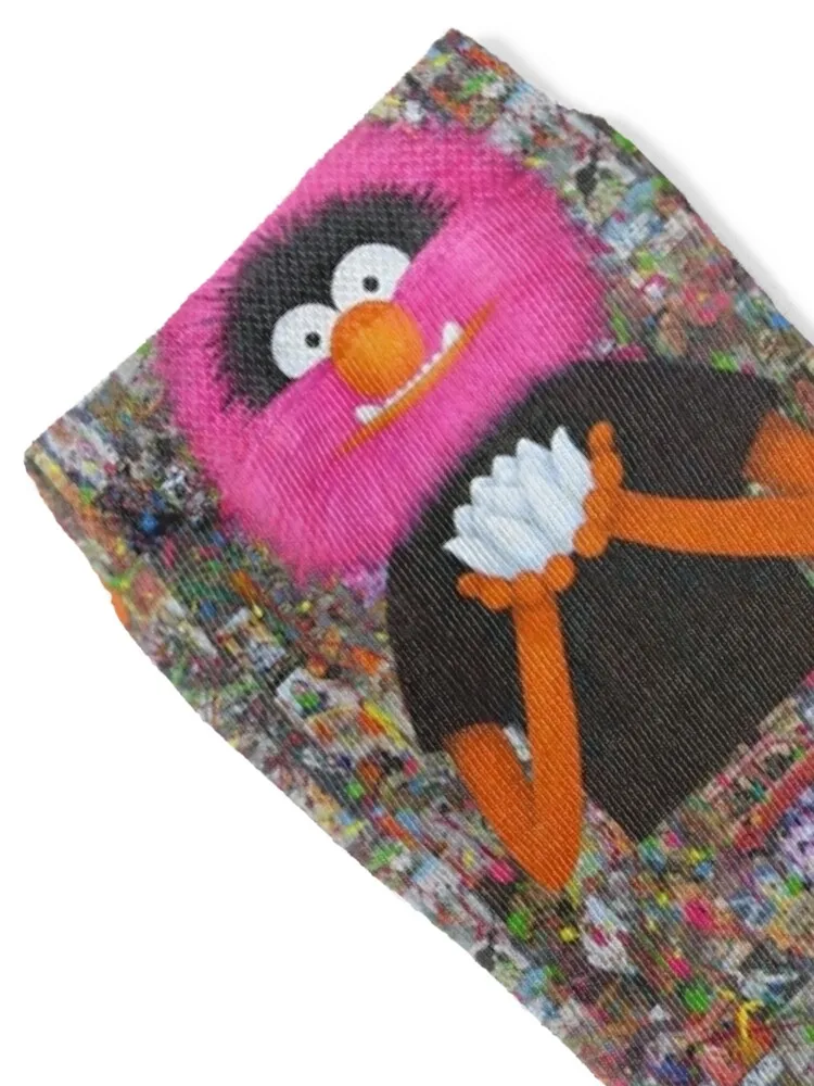 Self Portrait As Muppet Socks custom anti-slip gym golf Men's Socks Women's